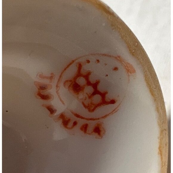 Charlie McCarthy Ceramic Egg Cup Luster Ware Japan Vintage 1930s - Picture 7 of 9